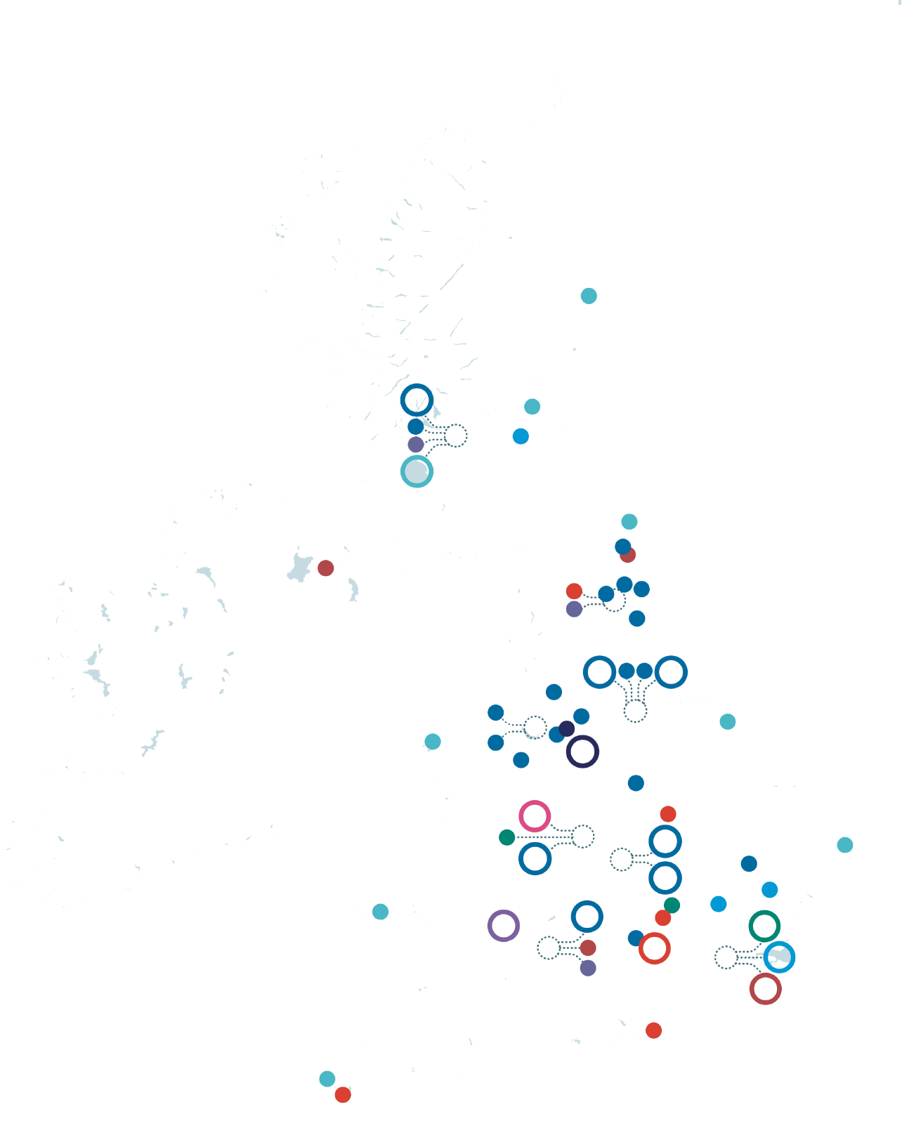 Map of the United Kingdom