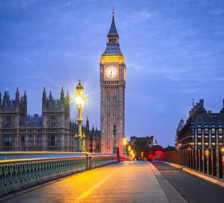 Big Ben at night