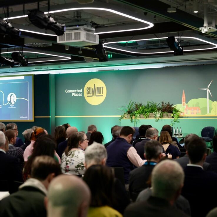 Audience at the Connected Places Summit