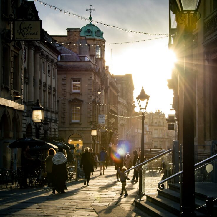 Corn Street in Bristol