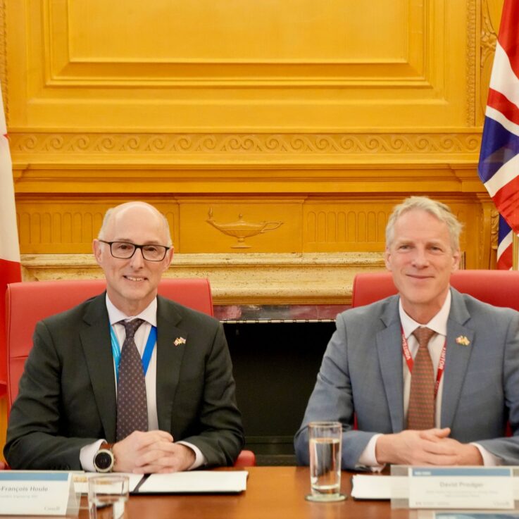 Representatives from the Department for Business and Trade (DBT) of the UK and the National Research Council of Canada